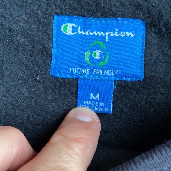 Champion crewneck black sweatshirt - Picture 3 of 5
